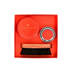 KIT CUIDADO DEL ZAPATO BURDEOS
