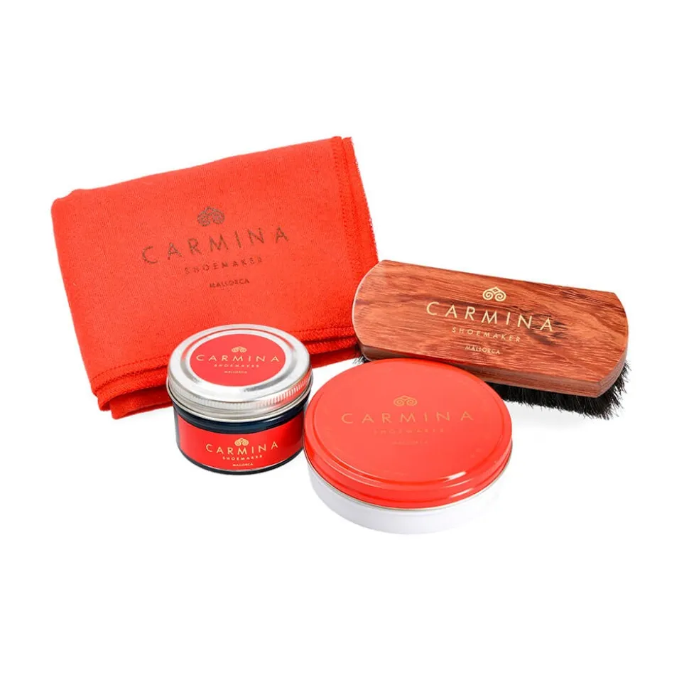 KIT CUIDADO DEL ZAPATO CORDOVAN MARINO